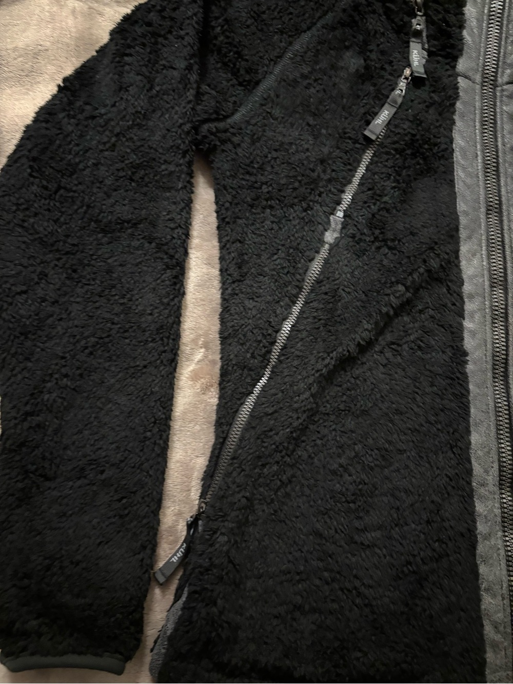 Kuhl Jacket Women’s Size S  Black Fleece Hooded Sherpa Fleece Flight Jacket - Picture 15 of 16